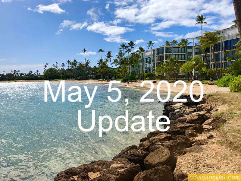 Coronavirus COVID-19 Hawaii update for May 5, 2020