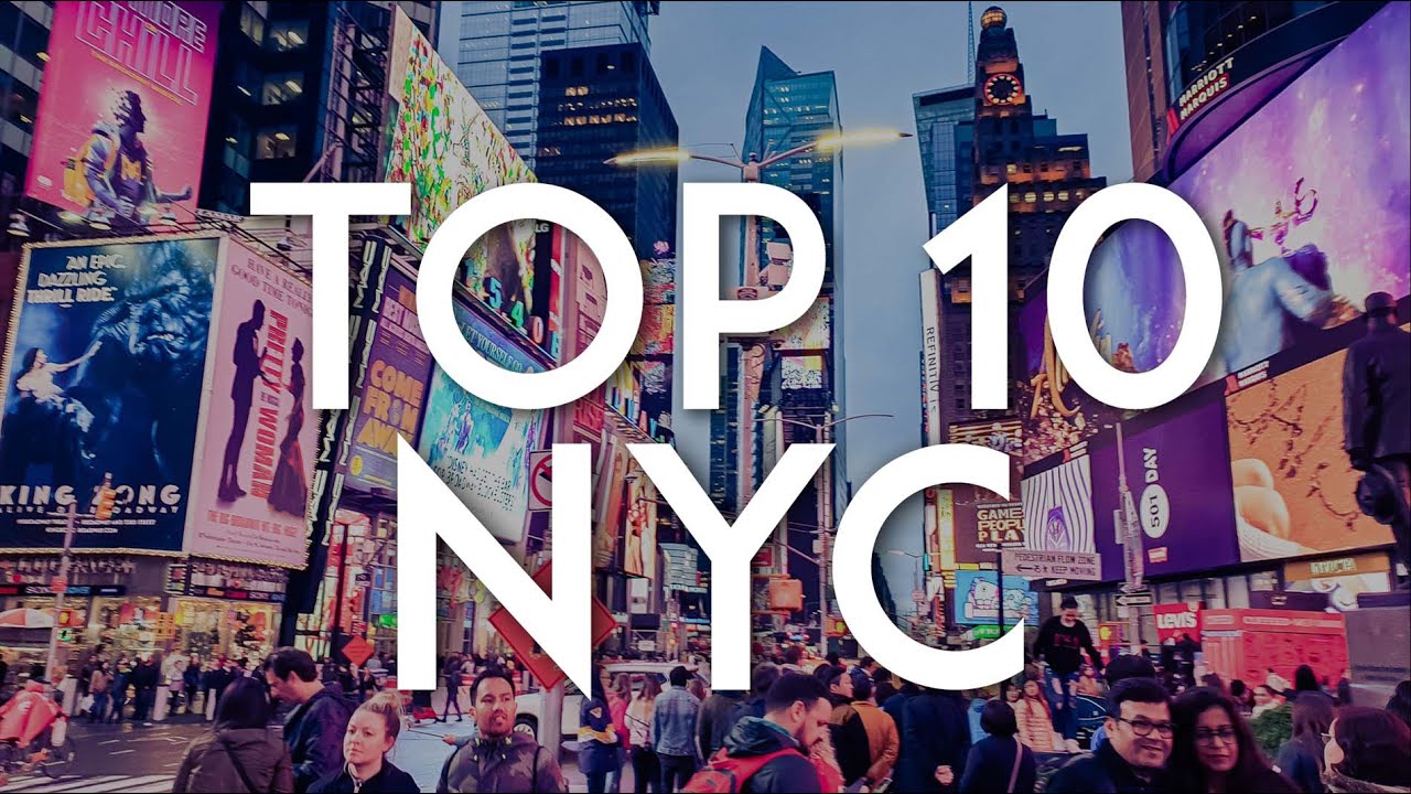 TOP 10 Things to do in NEW YORK CITY  | NYC Travel Guide 2020