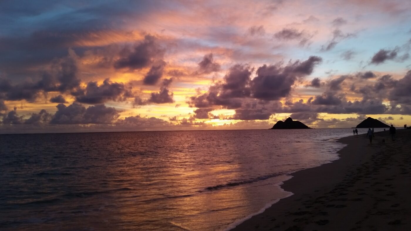 Aloha Friday Photo: Lanikai Beach at sunrise + Reports from launch of Hawaii’s safe travels program