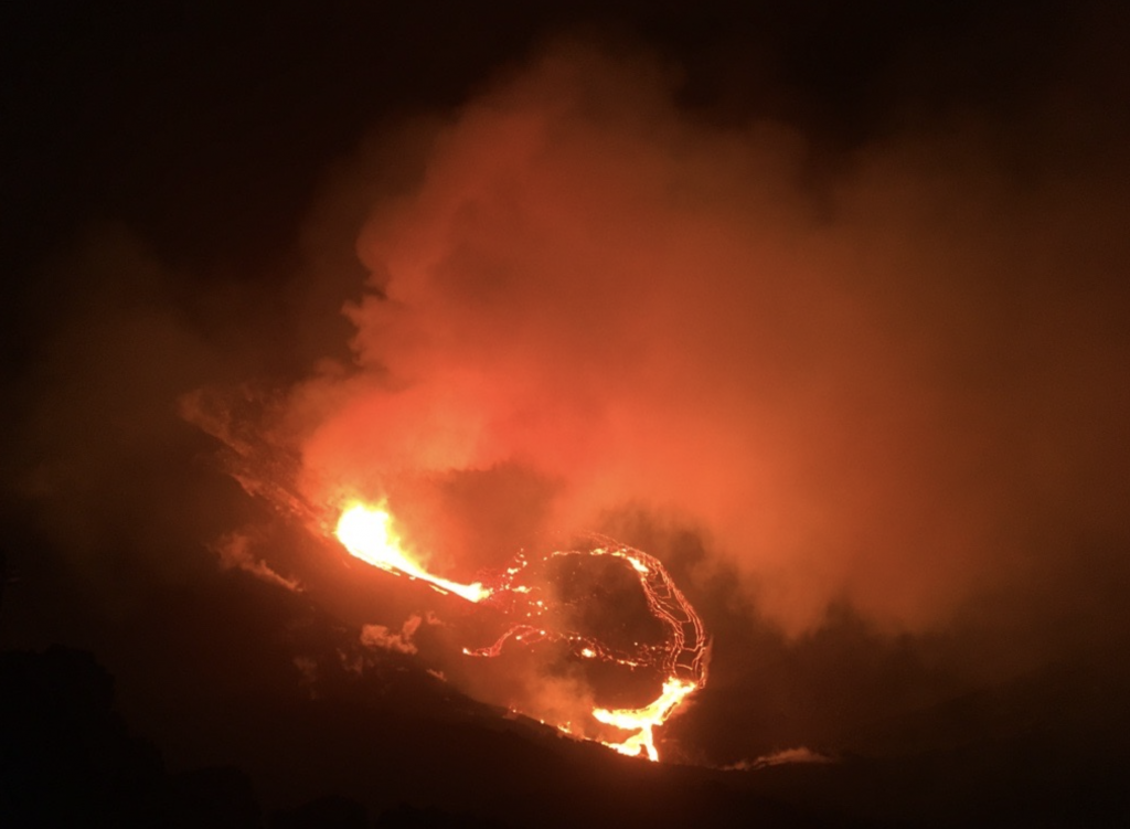 Hawaii volcano erupts after more than two-year pause!