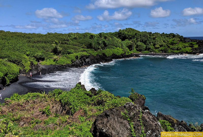 New reservation system to visit Wai'anapanapa Black Sand Beach off Maui's Road to Hana