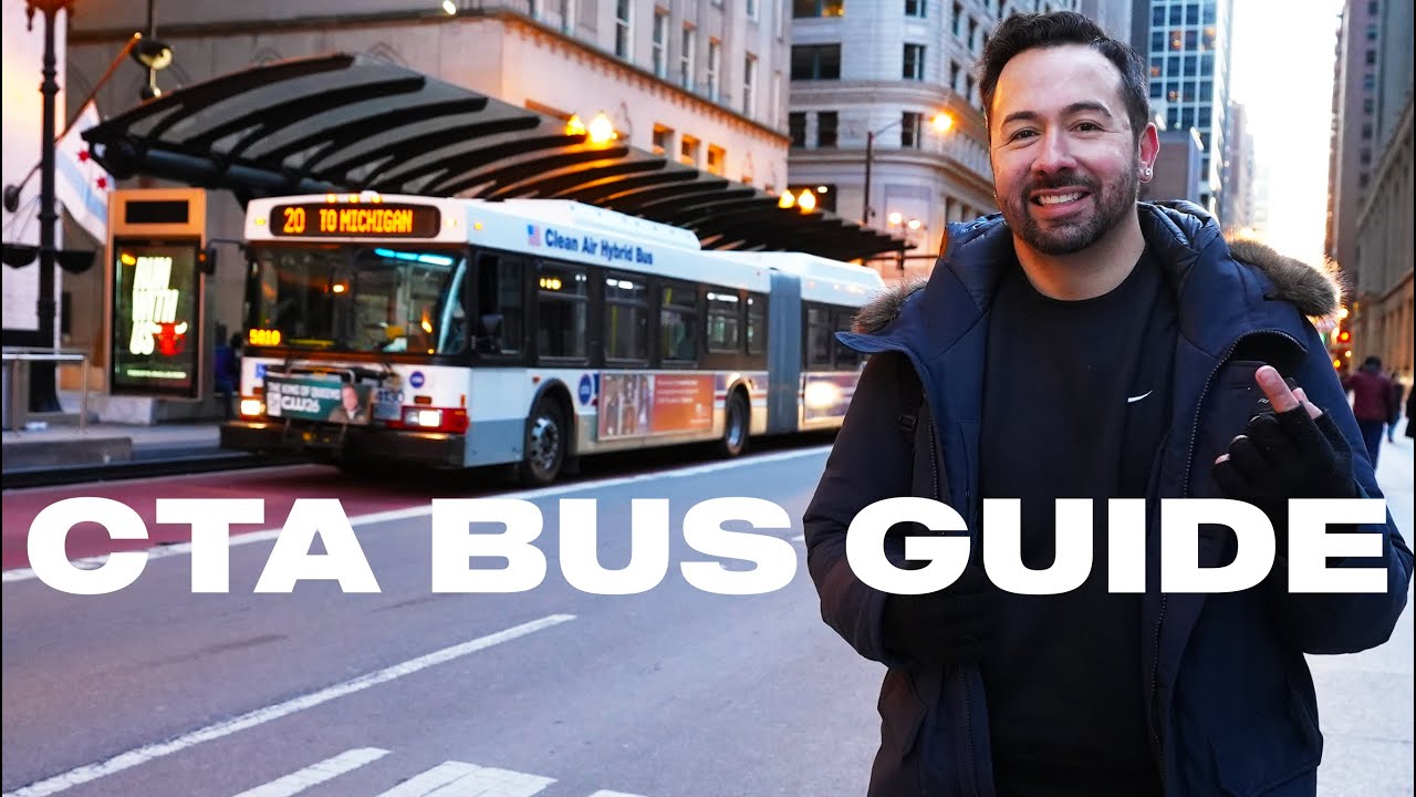 HOW TO RIDE THE BUS IN CHICAGO // CTA Public Transportation Travel Guide from a Local (4K Vlog)