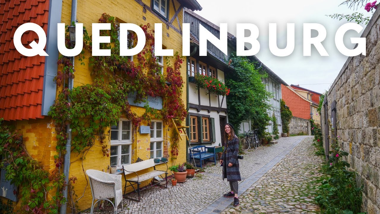 QUEDLINBURG TRAVEL GUIDE | The Most Beautiful MEDIEVAL TOWN in GERMANY?! 😍✨