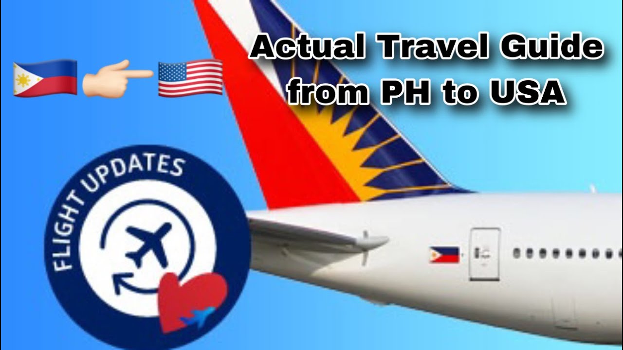 Travel Guide from PH to USA | What To Expect In Airport | October 2021