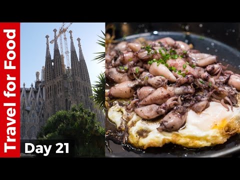 Barcelona Food Tour at LA BOQUERIA and Sagrada Familia - Barcelona, Spain, Travel Guide!