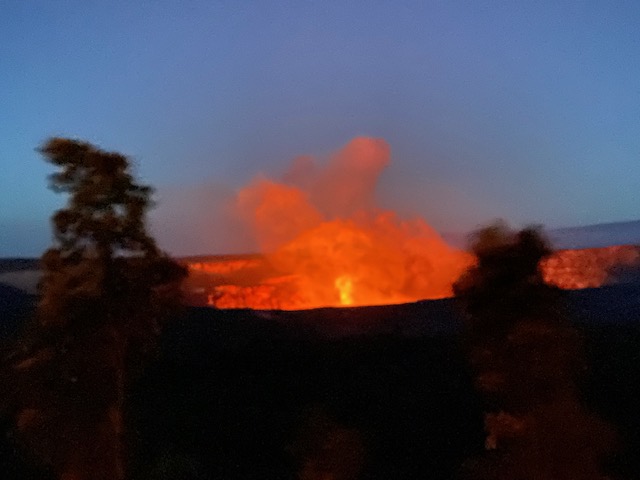 Aloha Friday Photo: Early Morning Volcano Glow