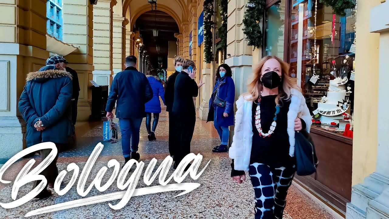 BOLOGNA. Italy - 4k Walking Tour around the City - Travel Guide. trends, moda #Italy