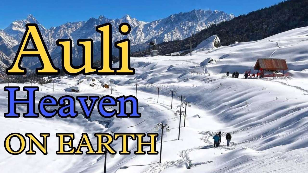 Auli | Auli Uttrakhand | Live Snowfall Auli | Auli Travel Guide |