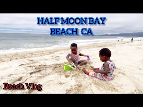 Exploring Half moon Bay Beach  CA | Beach VLOG | Travel Guide 2022
