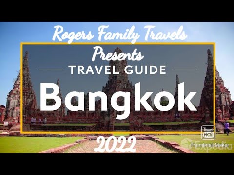 Travel Guide To Bangkok 2022 - A cinematic travel video 2022
