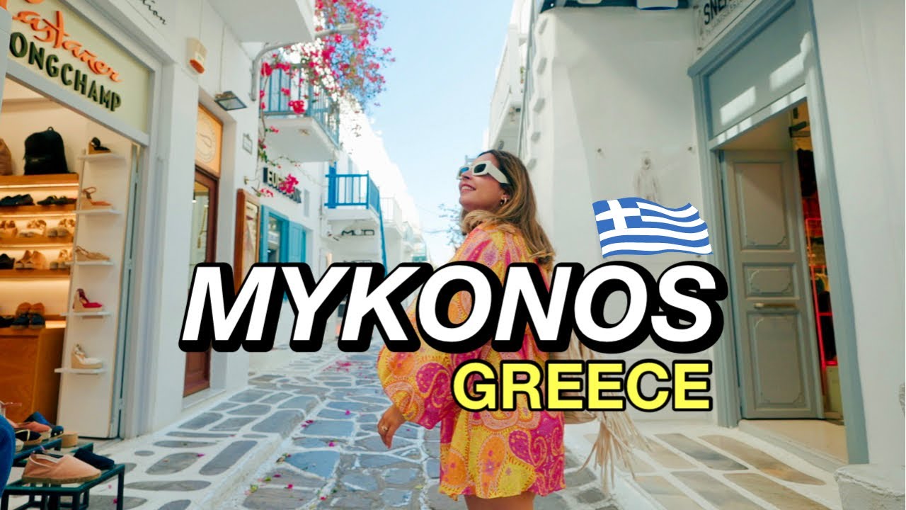 Exploring MYKONOS TOWN | Best Spots to Check out| Greece Travel Guide 2022