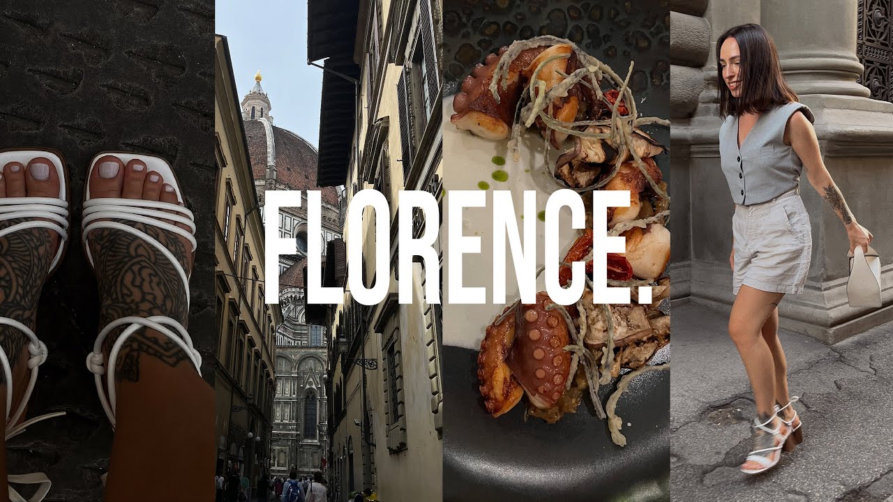 FLORENCE VLOG 🇮🇹 | Best food, sights & Florence travel guide