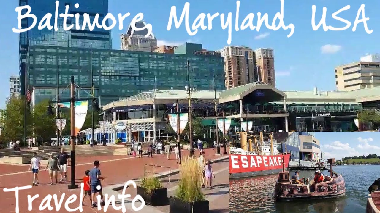 Travel guide! Baltimore, Maryland, USA