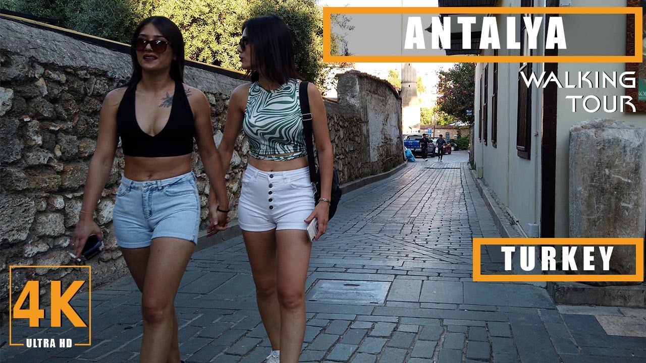 ANTALYA, TURKEY WALKING TOUR 4K | Turkey Travel Guide 2023