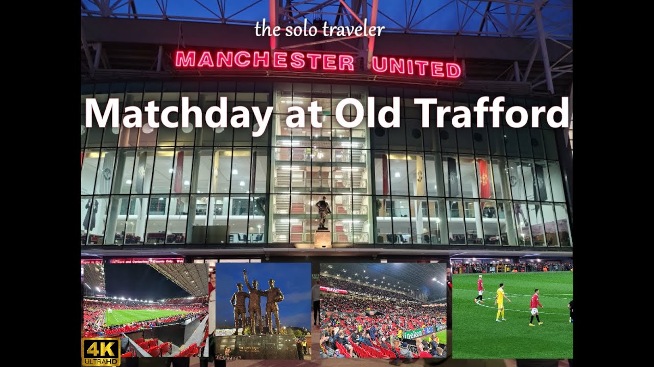 4K | Manchester United Matchday | Travel Guide to see match at Old Trafford | UEFA |PL Highlights UK