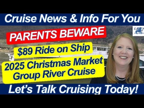 CRUISE NEWS! 2025 CHRISTMAS MARKET RIVER CRUISE AMAWATERWAYS | TRAIN STRIKES ISRAEL ITINERARY CHANGE