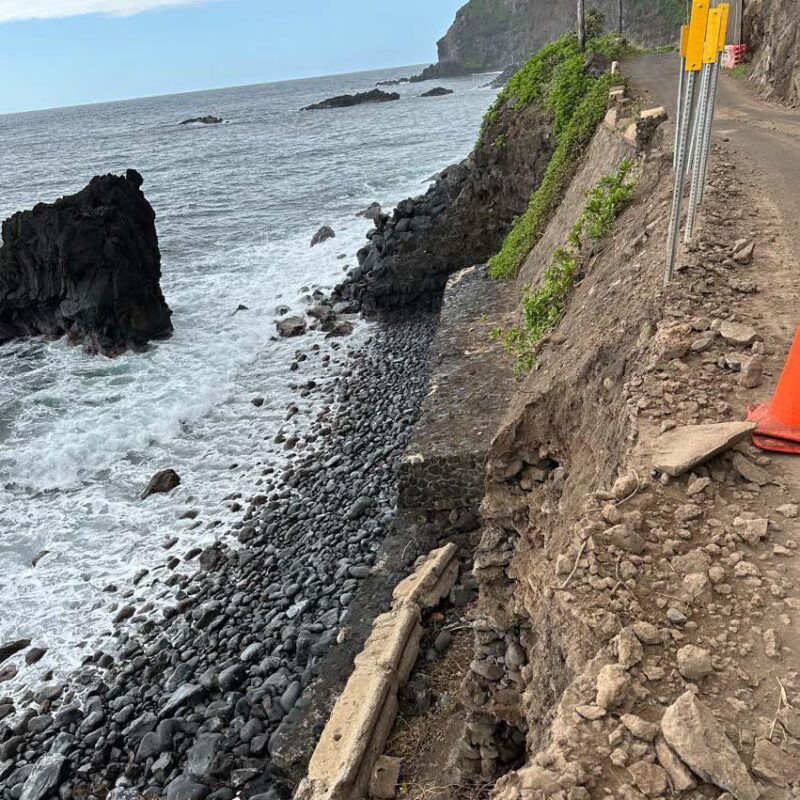 Another Hana Highway Closure at Alelele