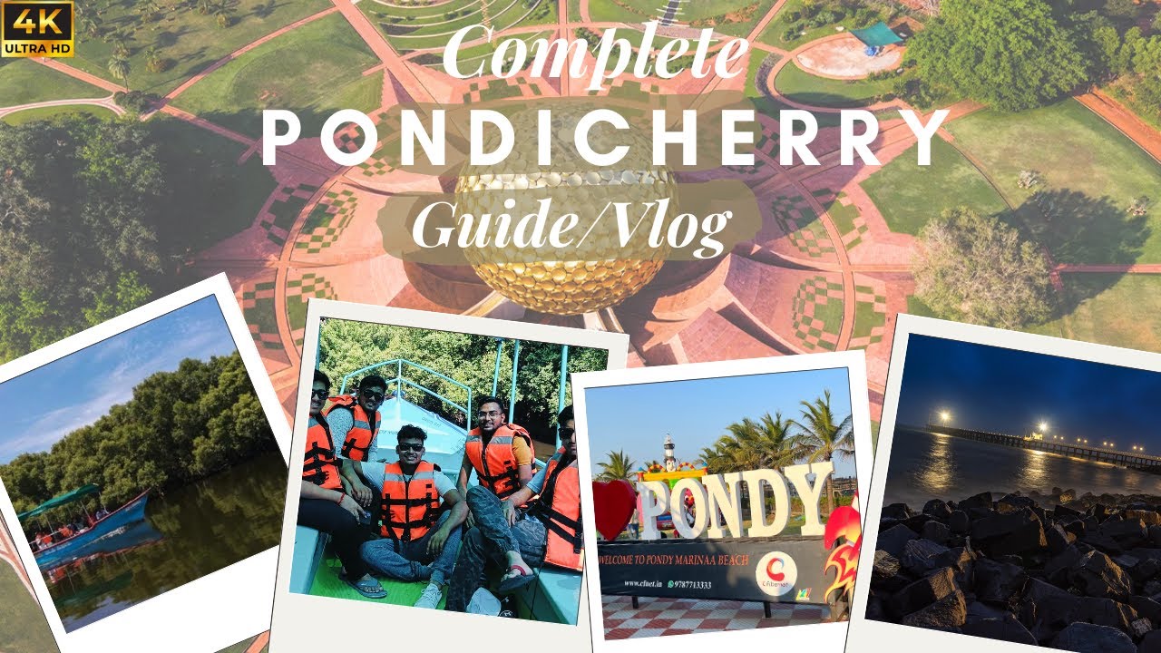 Pondicherry Vlog | 2 Days In Pondicherry | Complete Travel Guide To Pondicherry |#pondicherry#vlog