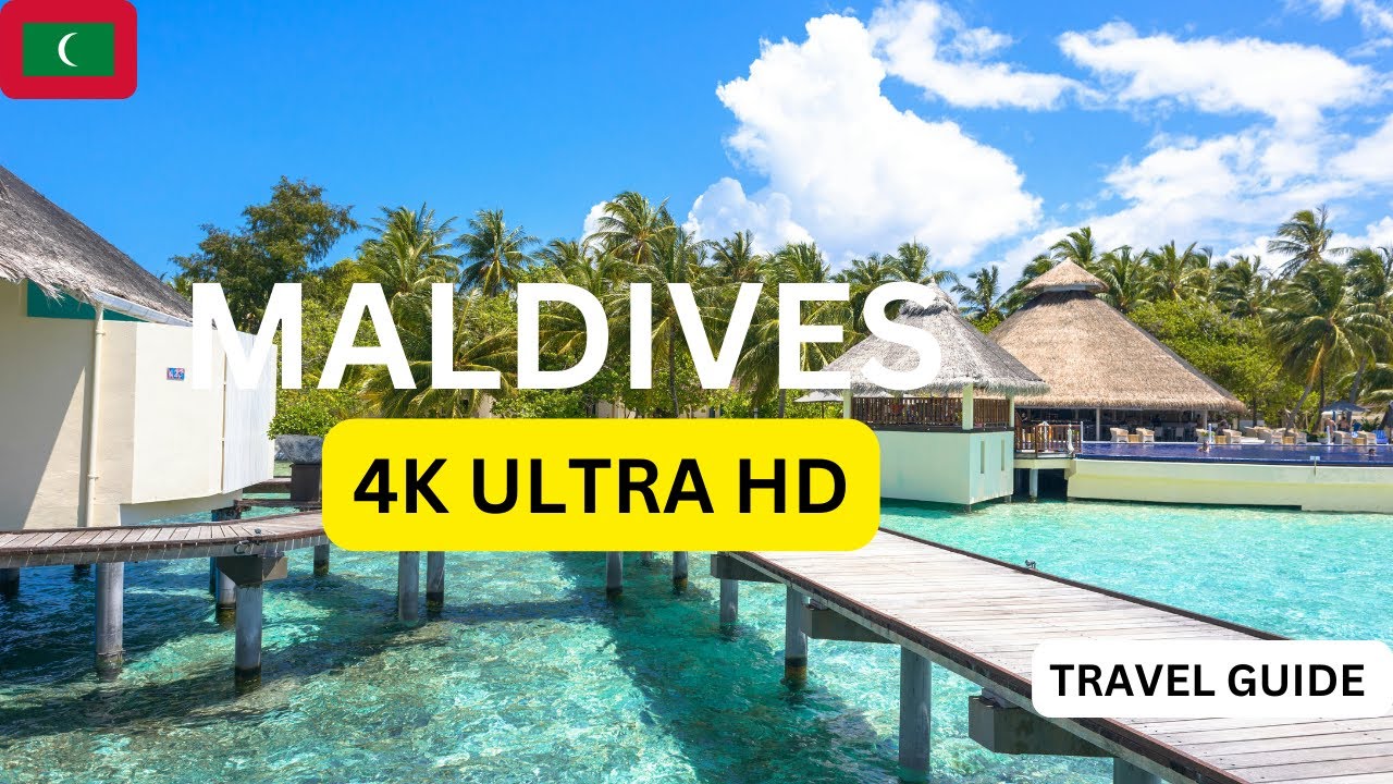 Maldives 4k UHD | With Relaxing Music | Travel Guide | Ultra HD 4K Video