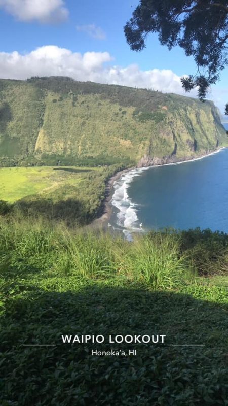 Overlook at Waipio Valley -