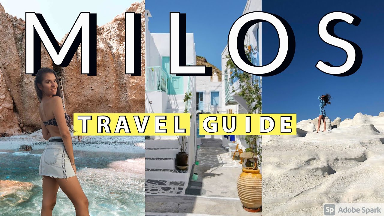 WHAT TO DO IN MILOS GREECE - TRAVEL GUIDE TO #MILOS 🇬🇷