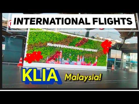 Departure Guide to INTERNATIONAL Flights; KLIA. Malaysia Travel Guide