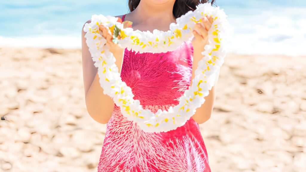 Lei Greeting in Honolulu, Oahu