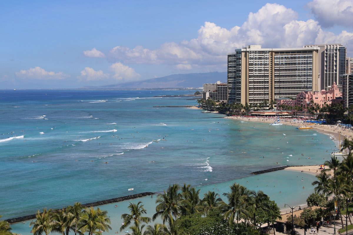 Waikiki beach