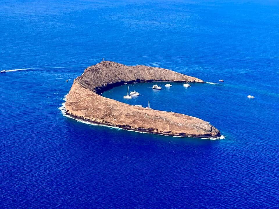 Aloha Friday Photo: A view of Molokini from the air