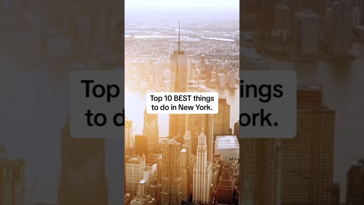 10 BEST things to do in New York City [ NYC Travel Guide ]