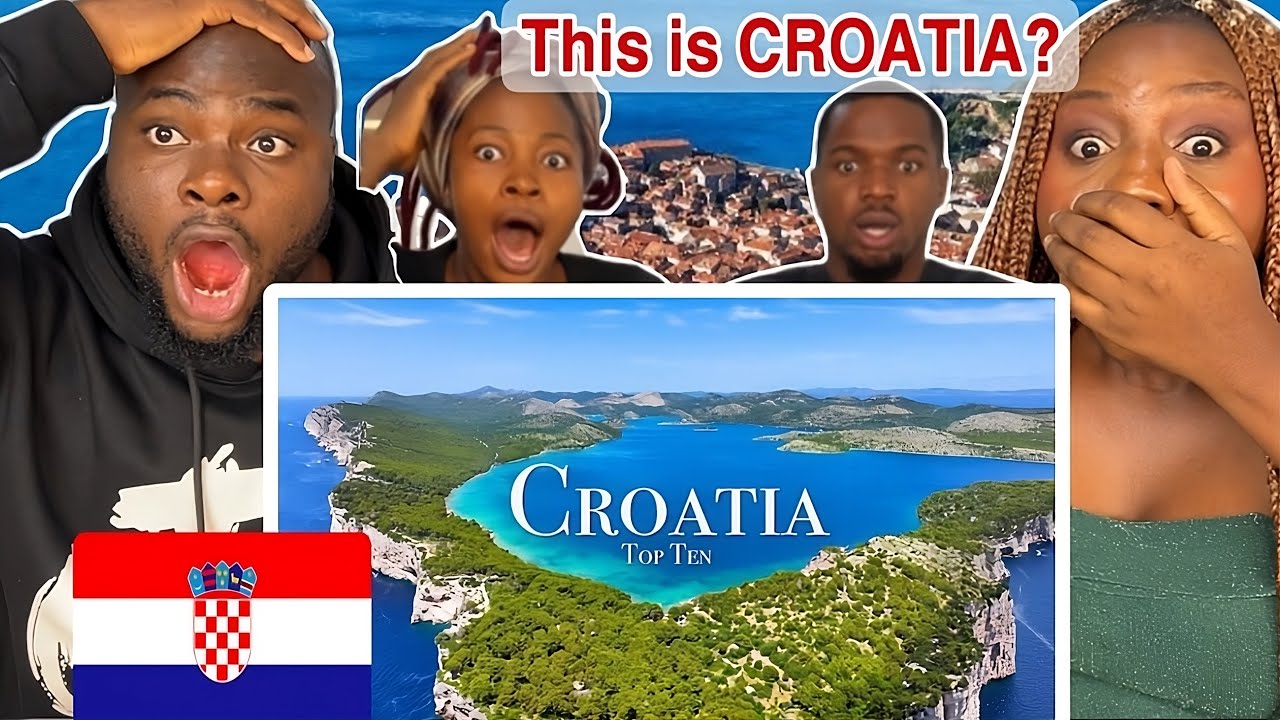 Foreigners  Reacts Top 10 Places To Visit in Croatia - Travel Guide 😱🤯❤️