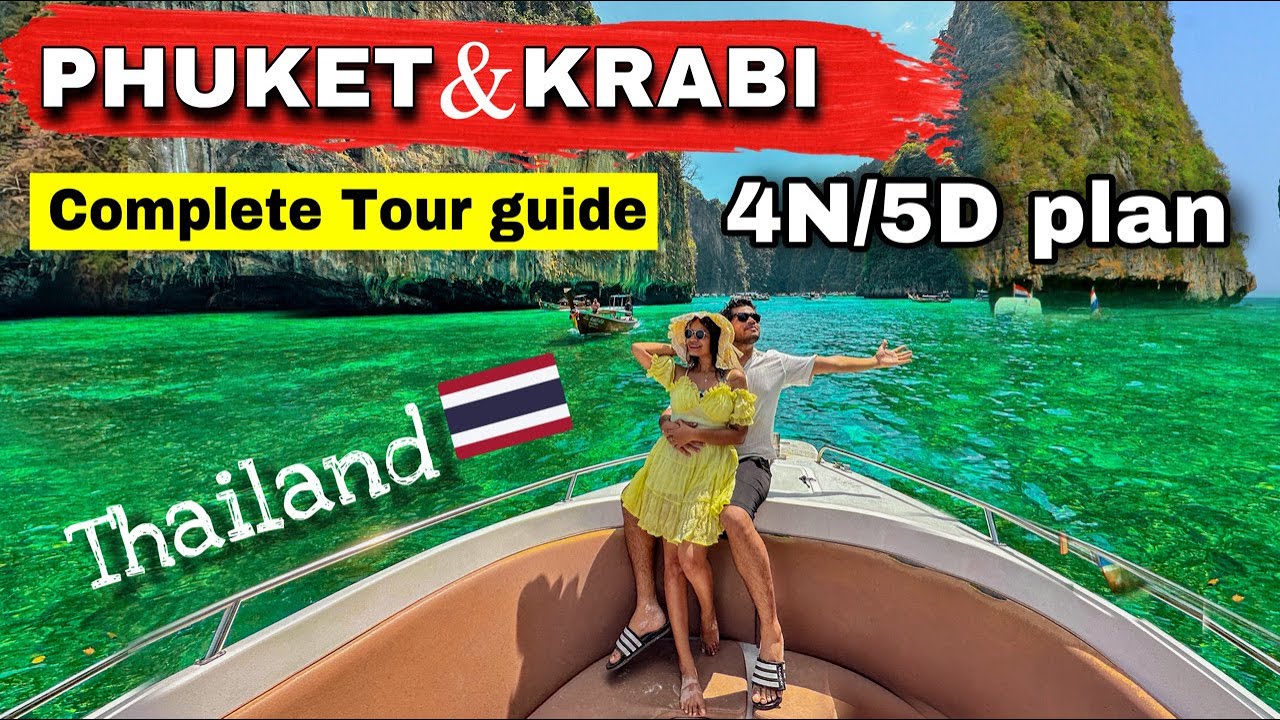 PHUKET & KRABI Tour Plan | Phuket Thailand Complete Travel guide | Krabi tour