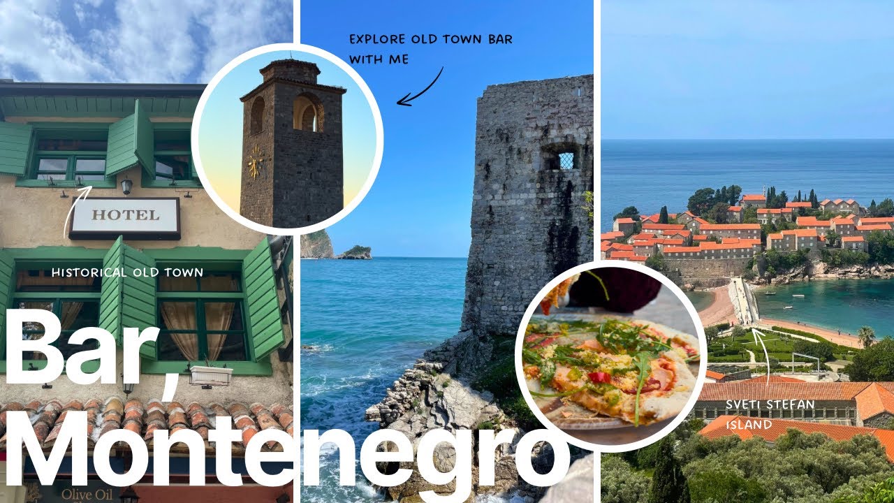 Exploring Old Town Bar, Montenegro| Travel Guide to Bar Montenegro"