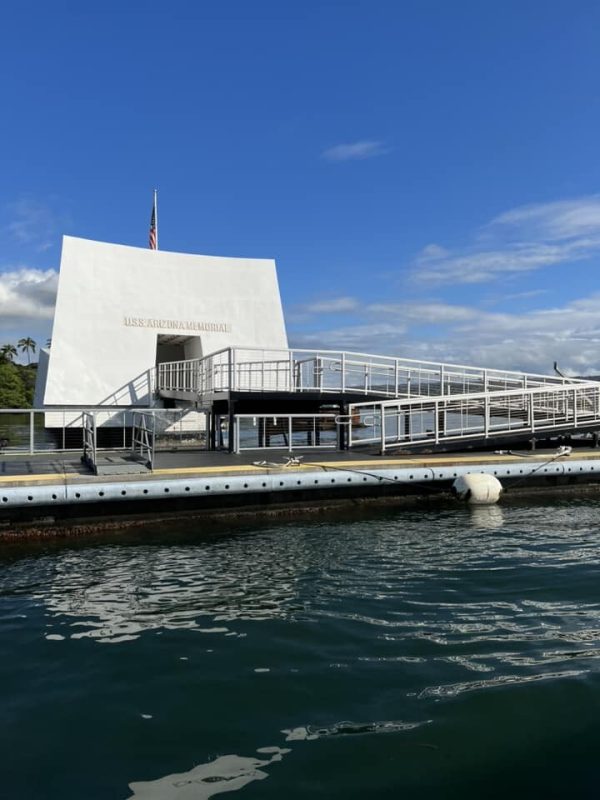 Aloha Friday Photo: Entrance to U.S.S. Arizona Memorial