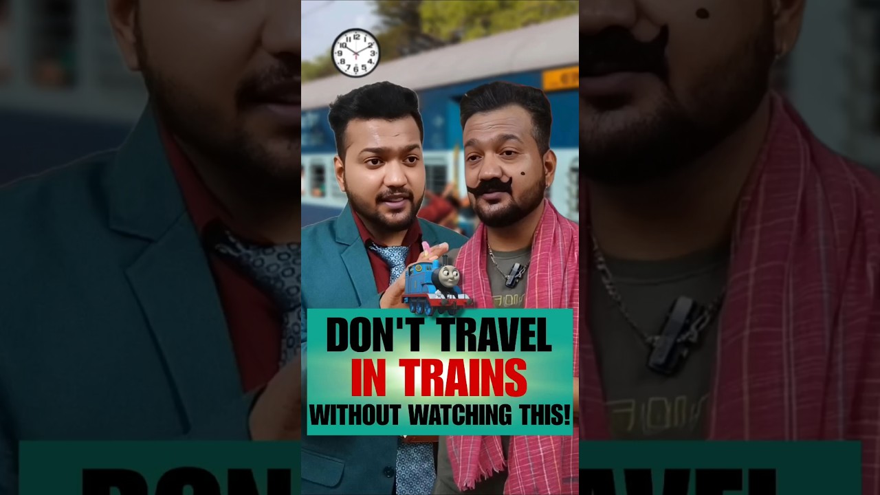 Don’t travel in trains without watching this! 🚆😳 #finance #money #education #shorts