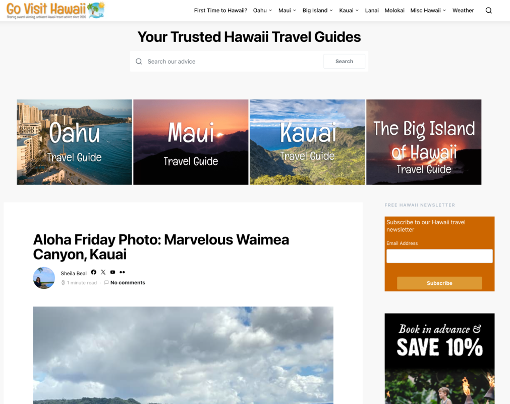 Revision to Oahu 4th of July Guide