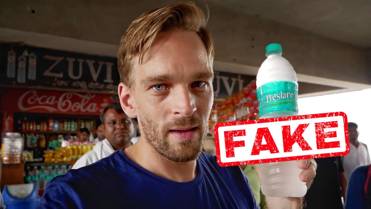FAKE WATER in India! ⛔
