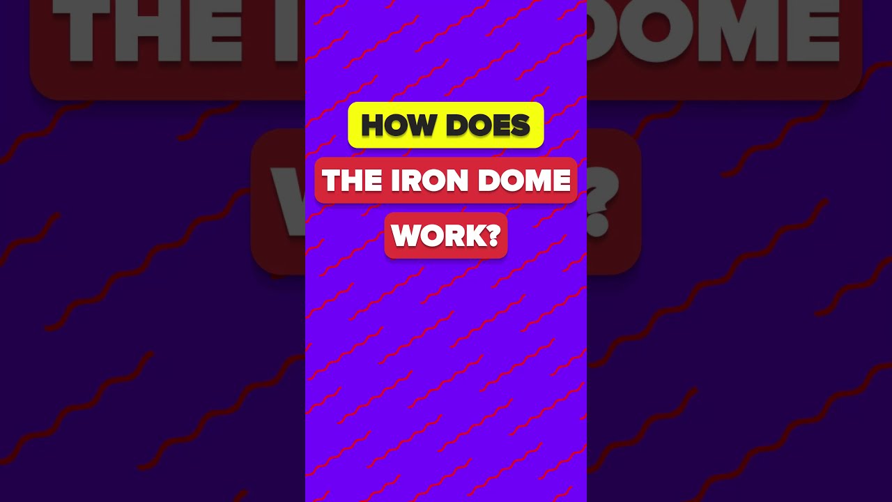 How Does The Iron Dome Actually Work