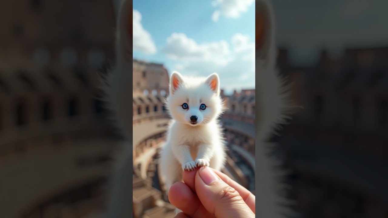 Tiny Animals Travel to Rome | Colosseum Cuteness Overload!